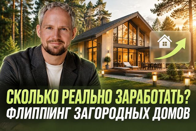 Флиппинг загородных домов: как на нём зарабатывают инвесторы